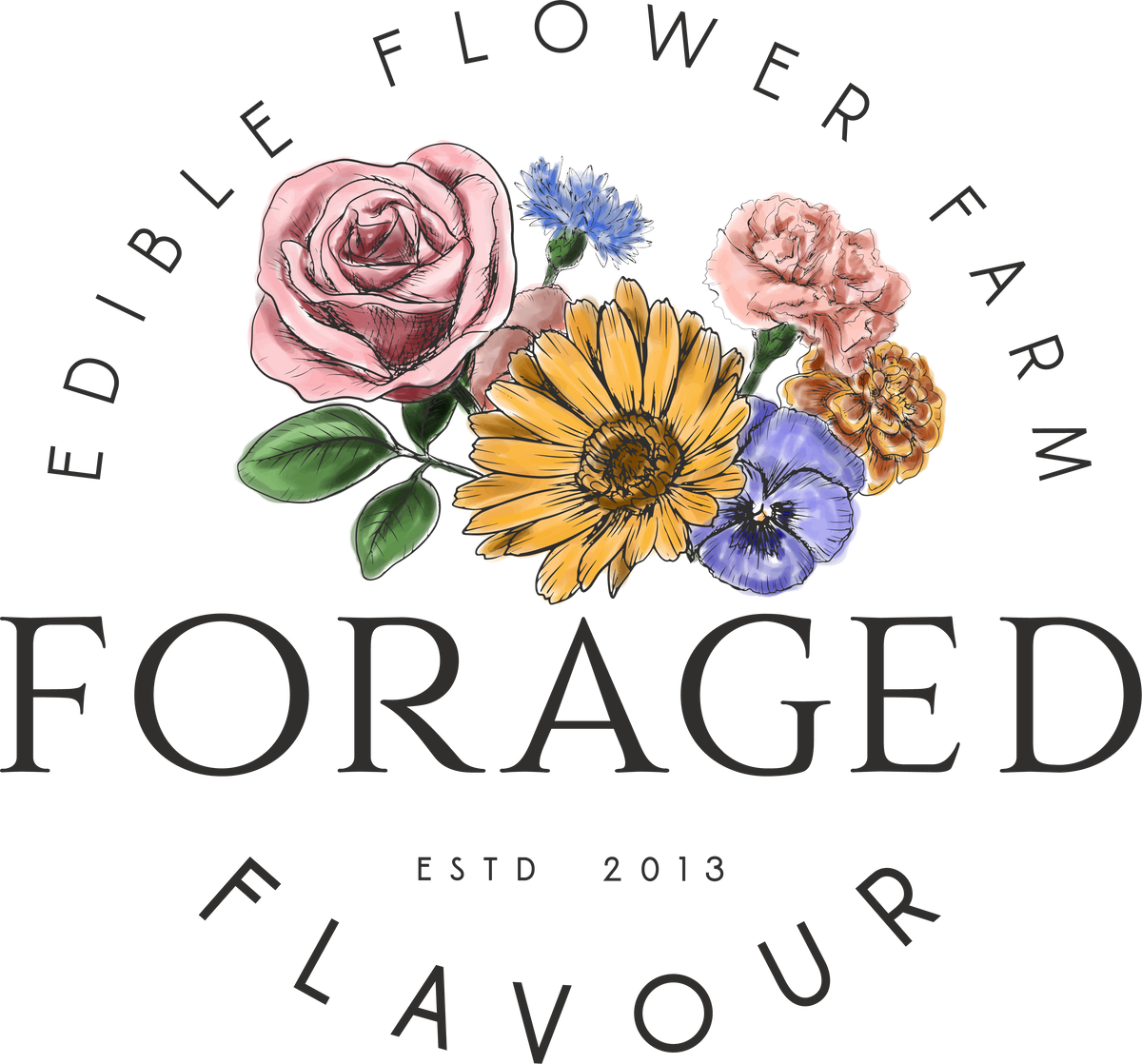 Foraged Flavour Edible Flowers Australia Fresh and Dried Buy On-line